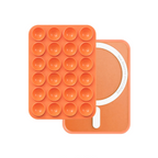 Peach Coral Phone MagSafe Suction Grips