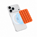Peach Coral Phone MagSafe Suction Grips