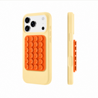 Peach Coral Phone MagSafe Suction Grips