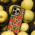 Wild Leopard Cherry iPhone Case