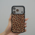 Brown Leopard iPhone Case