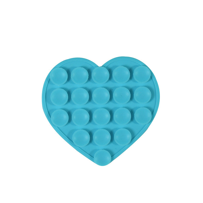 Heart Silicone Suction Phone Mount