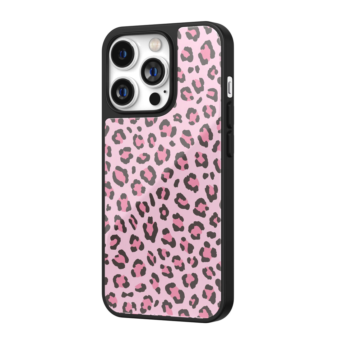 Black Pink Leopard iPhone Case