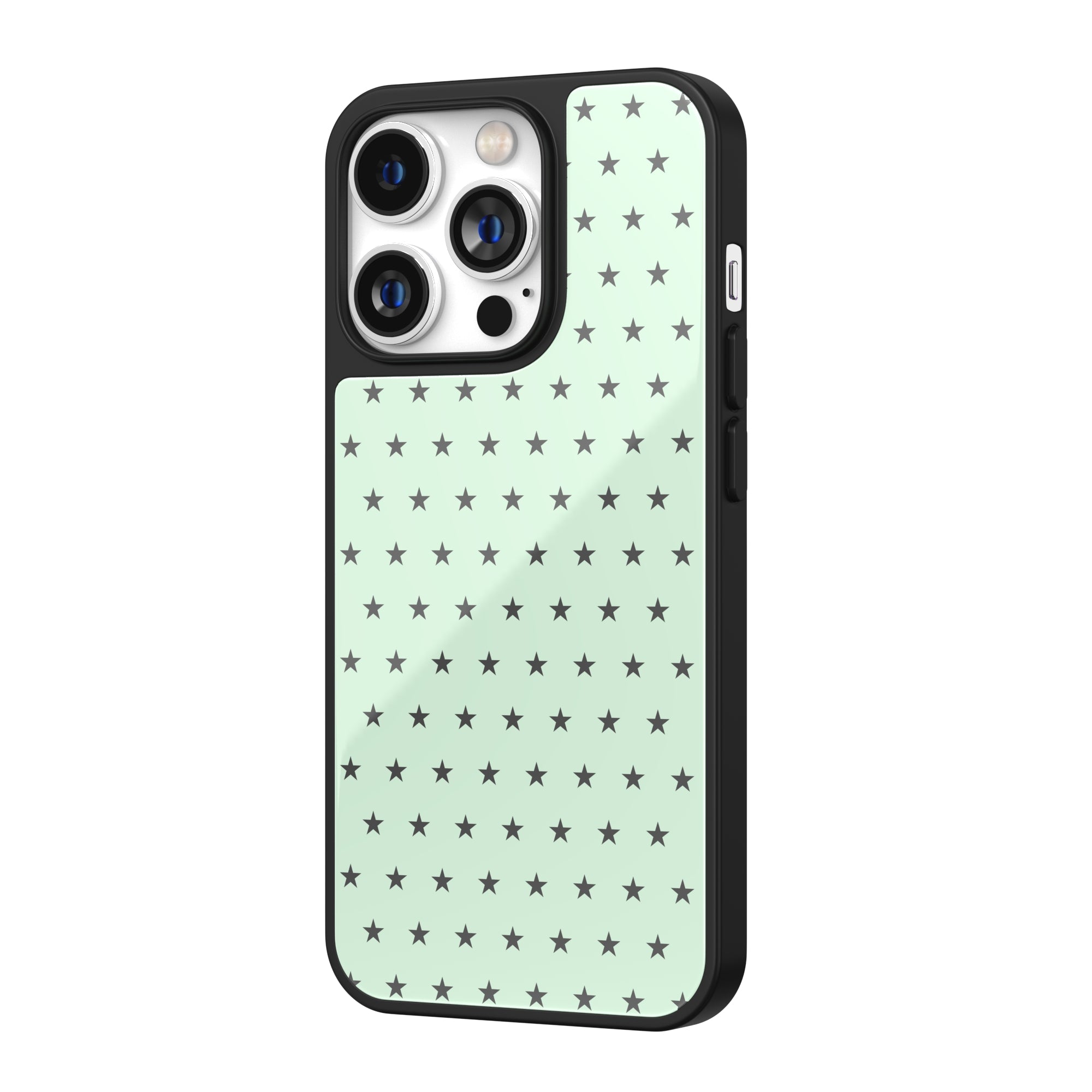 Frosty Mint Star iPhone Case