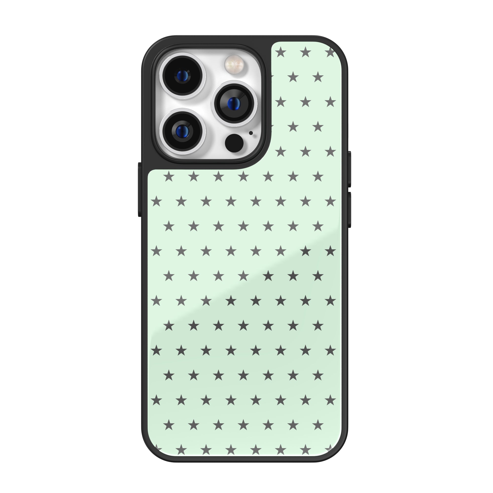 Frosty Mint Star iPhone Case