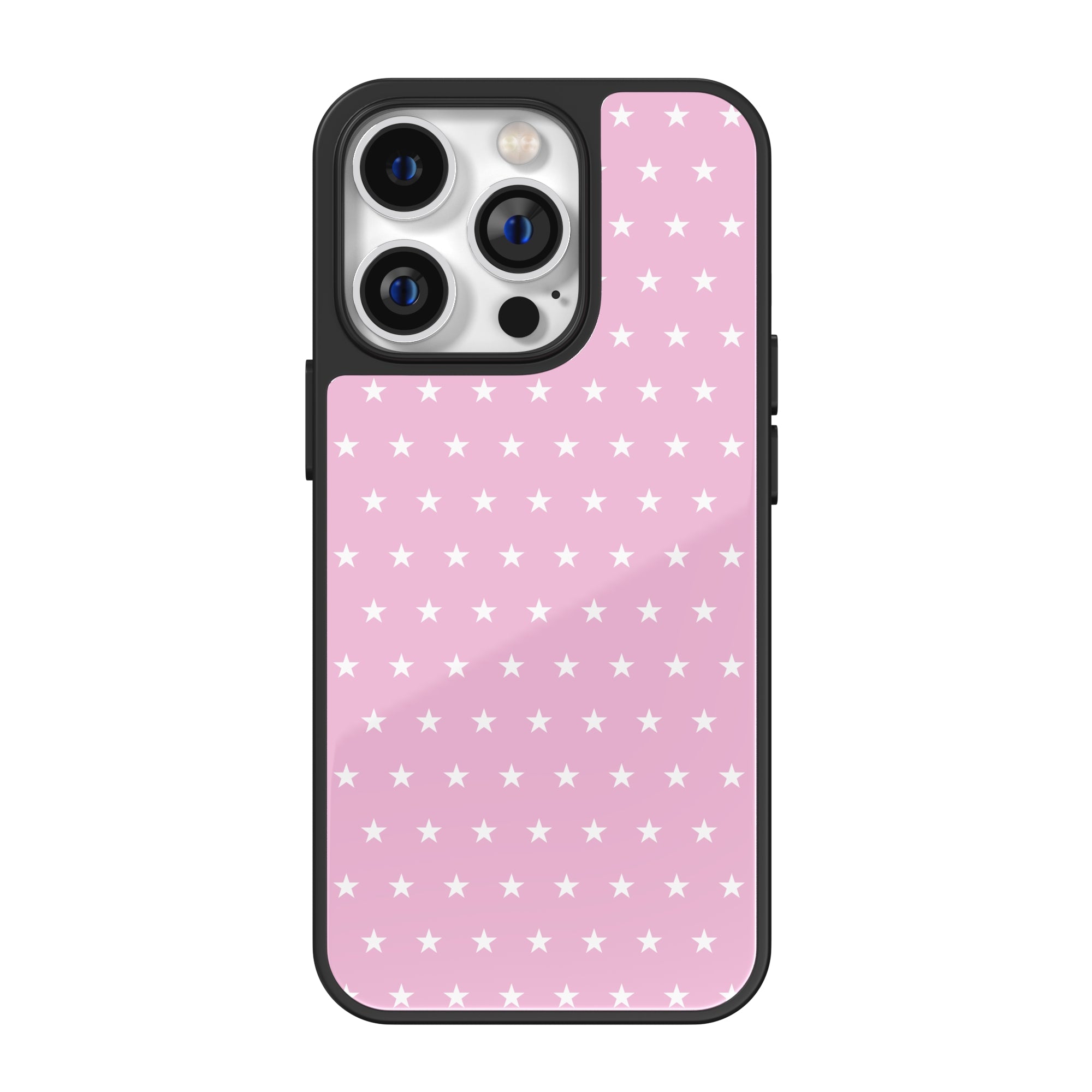 Cotton Candy Star Pink iPhone Case