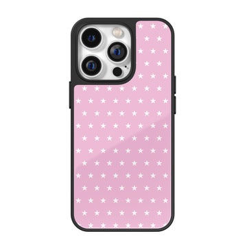 Cotton Candy Star Pink iPhone Case