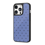 Periwinkle Polka Dot iPhone Case