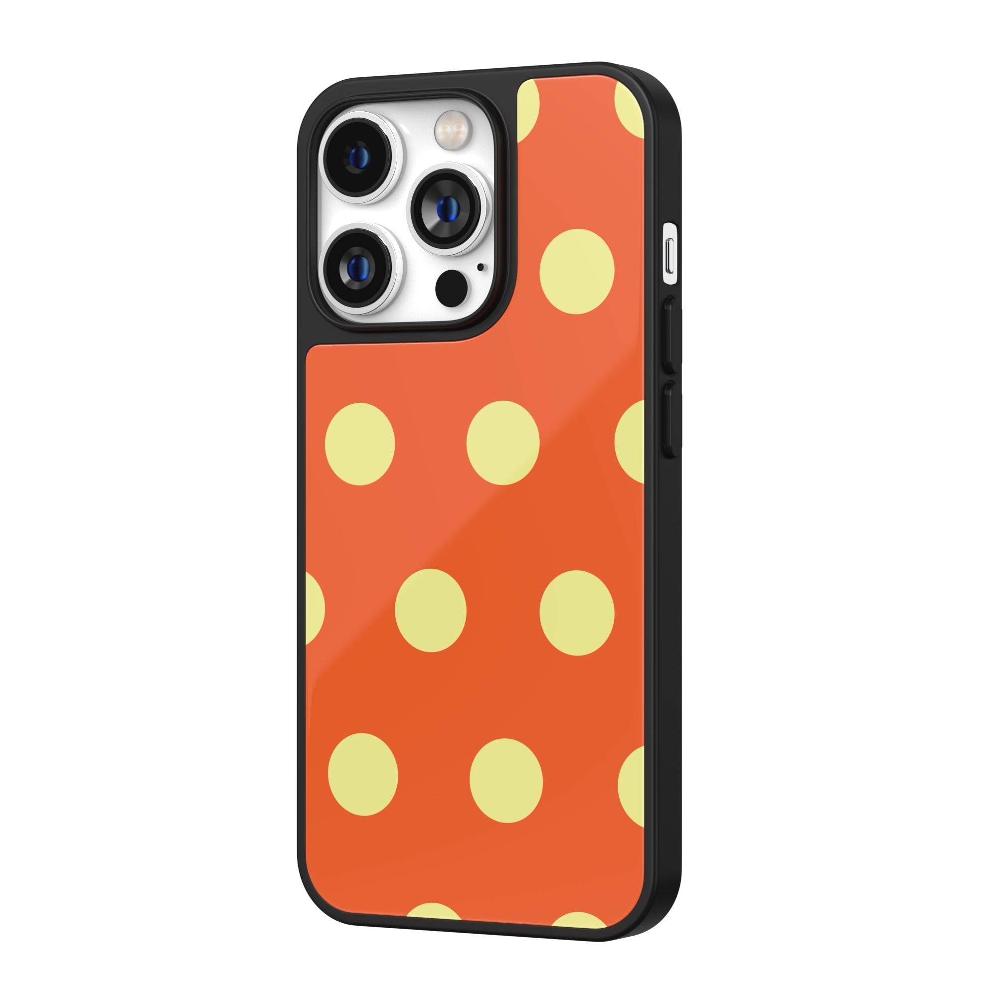 Citrus Glow Polka iPhone Case