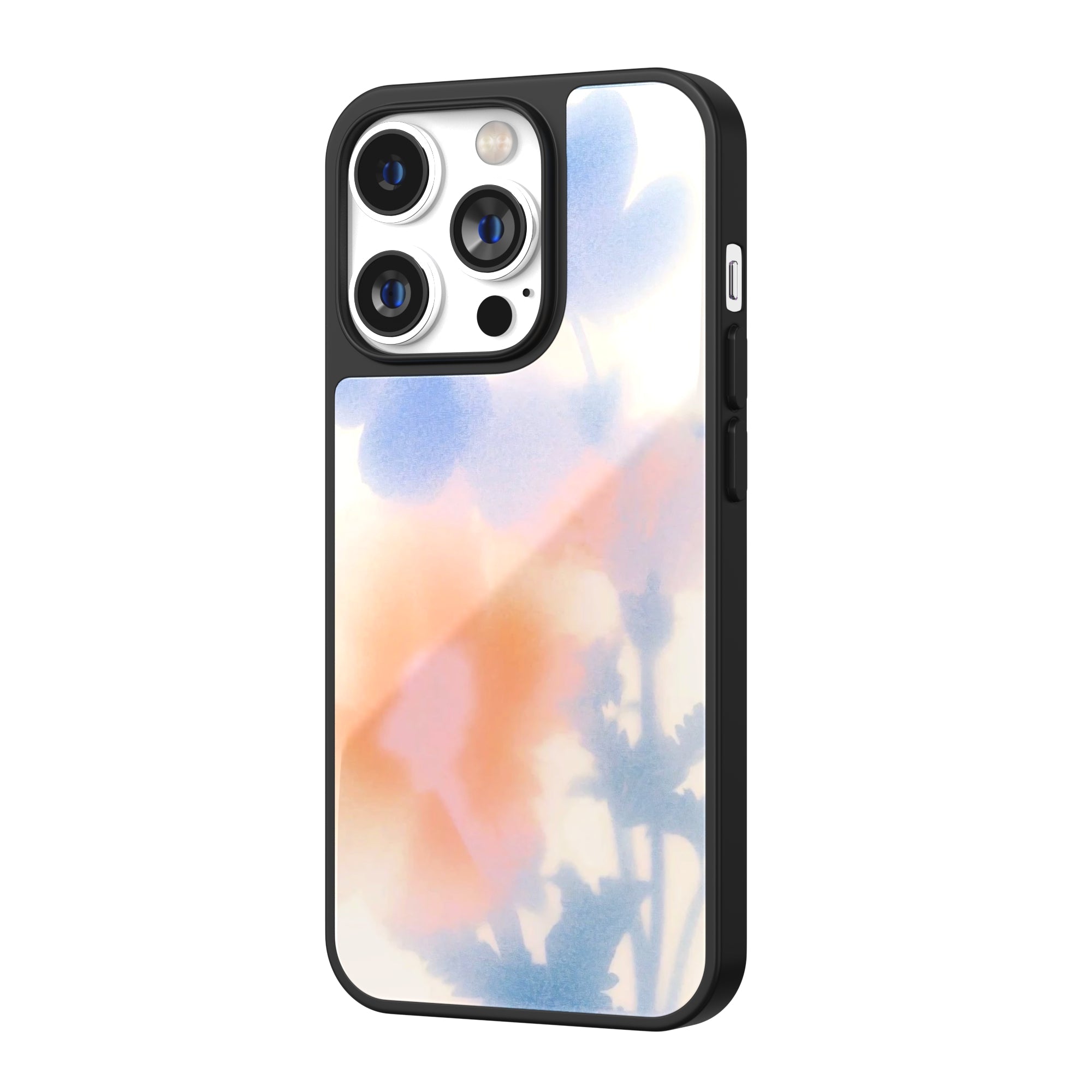Dreamcore Mistfall Garden Silhouette iPhone Case
