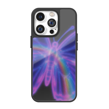 Dreamcore Neon Mirage Butterfly iPhone Case