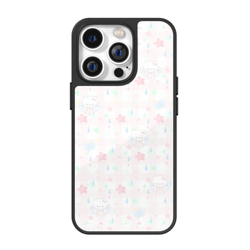 Blush Winged Kitty iPhone Case