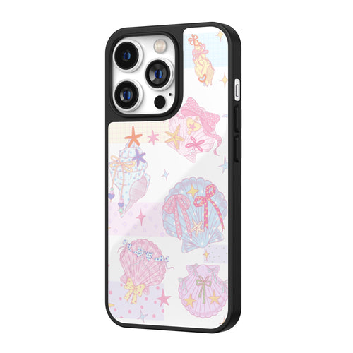 Pastel Seashell Pattern iPhone Case