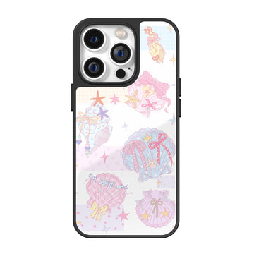 Pastel Seashell Pattern iPhone Case