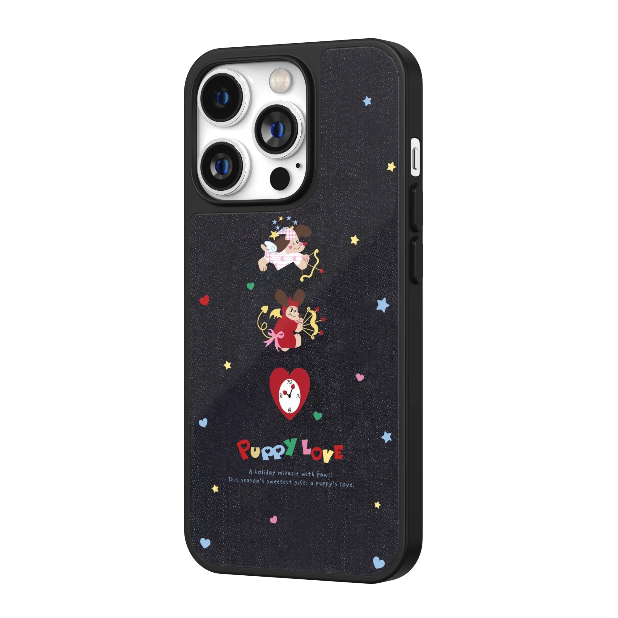 Stardust Hour Puppy Love iPhone Case