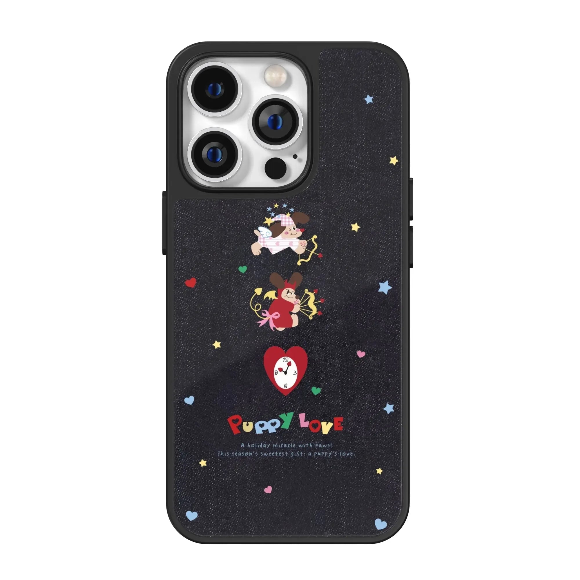 Stardust Hour Puppy Love iPhone Case