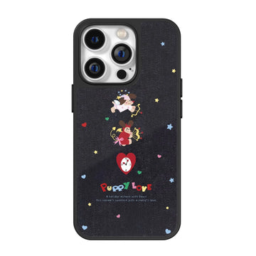 Stardust Hour Puppy Love iPhone Case