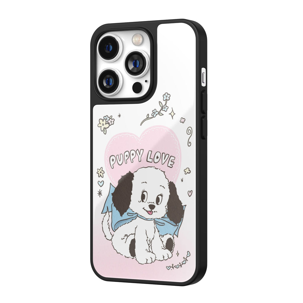 Sweetheart Bow Puppy Love iPhone Case