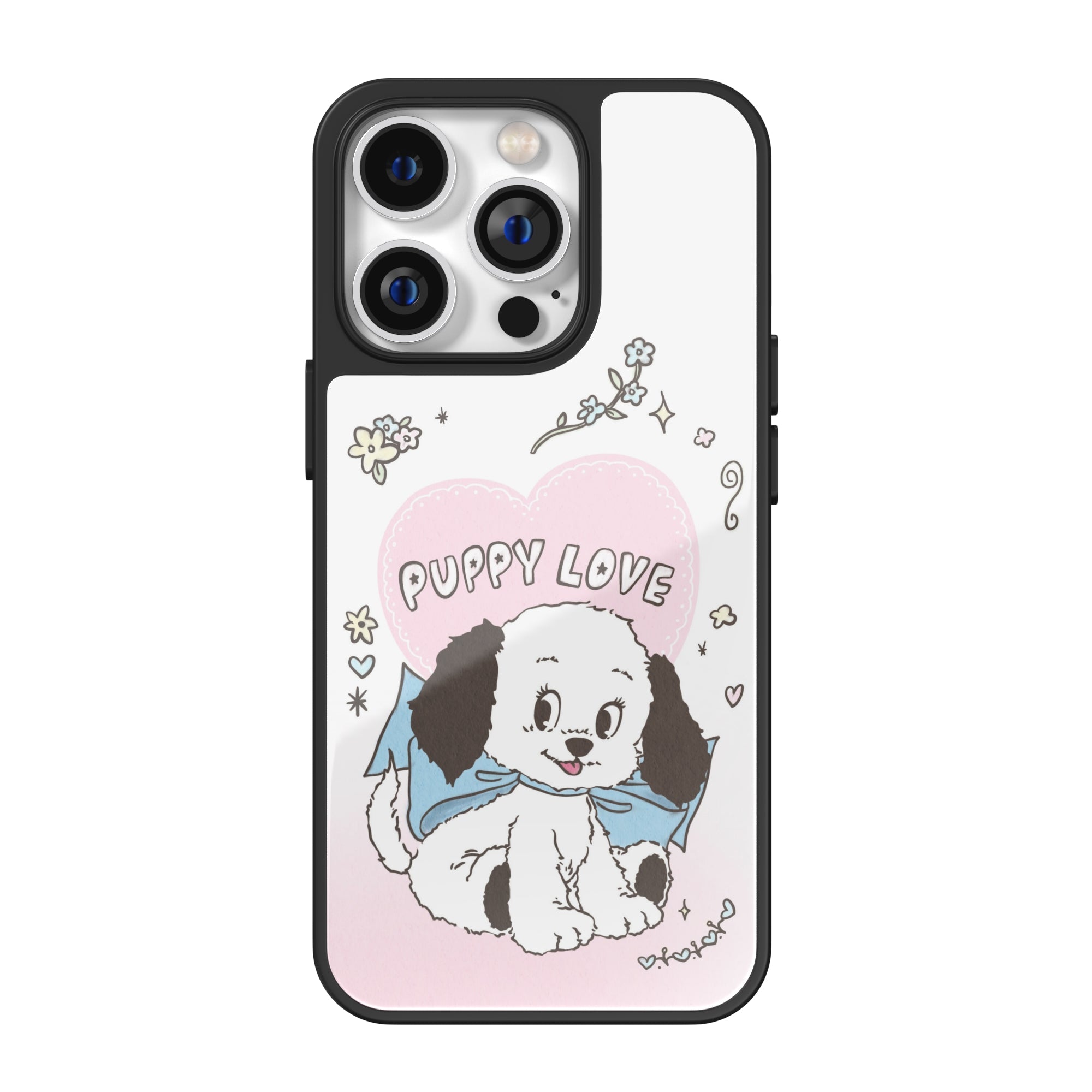 Sweetheart Bow Puppy Love iPhone Case