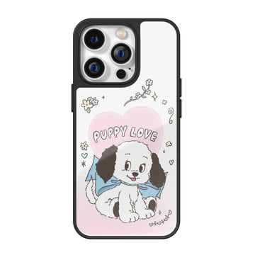 Sweetheart Bow Puppy Love iPhone Case