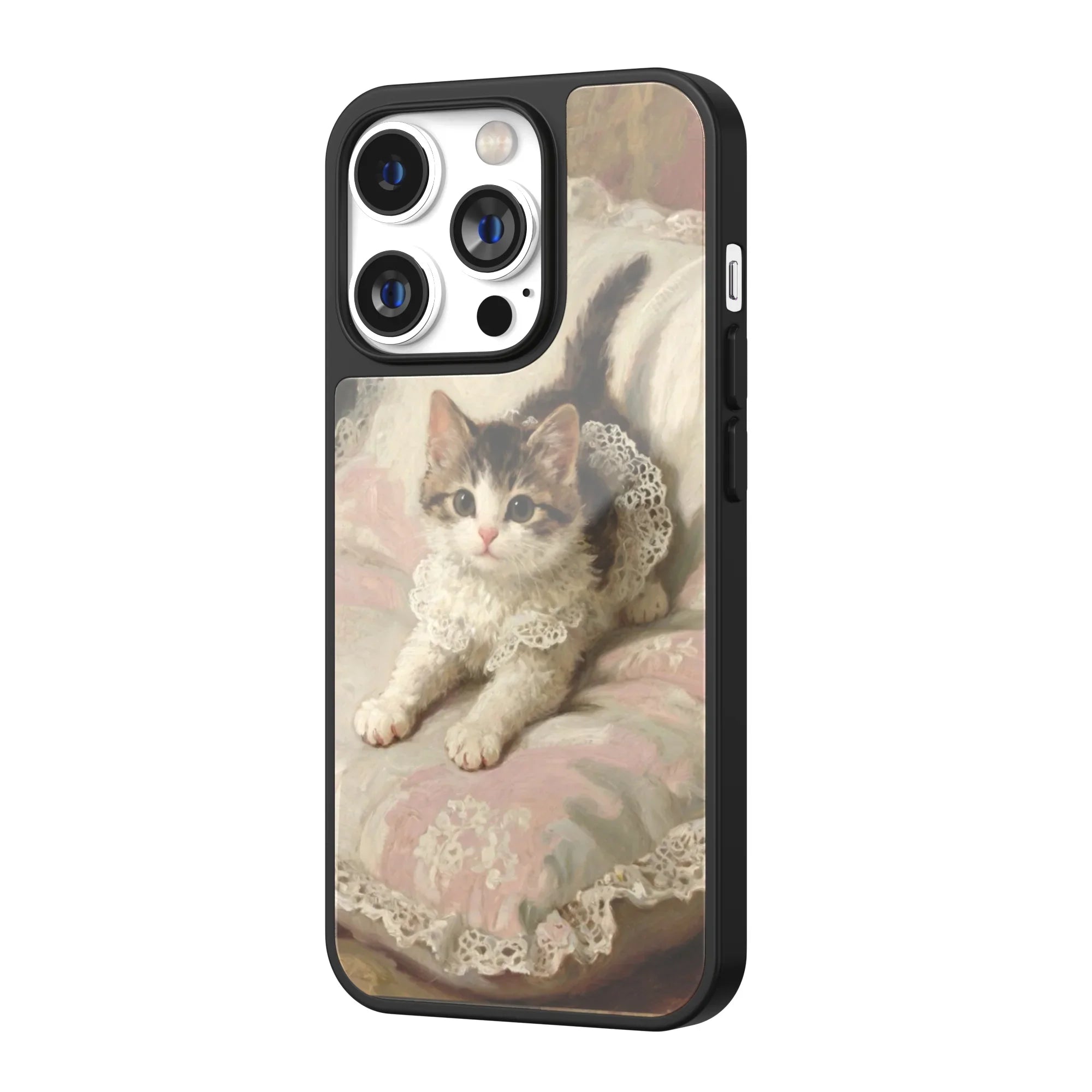 Lacey Rosette Pink iPhone Case