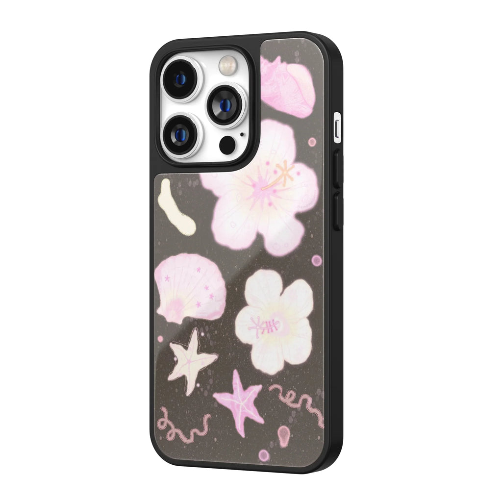 Coral Petal Coast iPhone Case