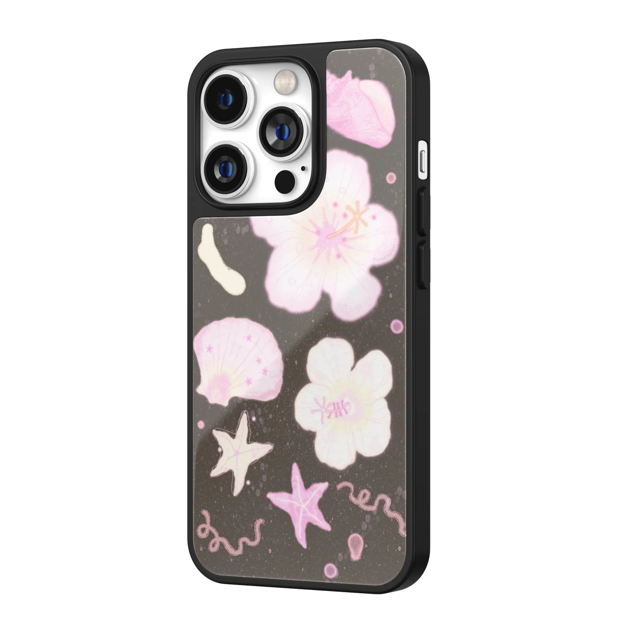 Coral Petal Coast iPhone Case