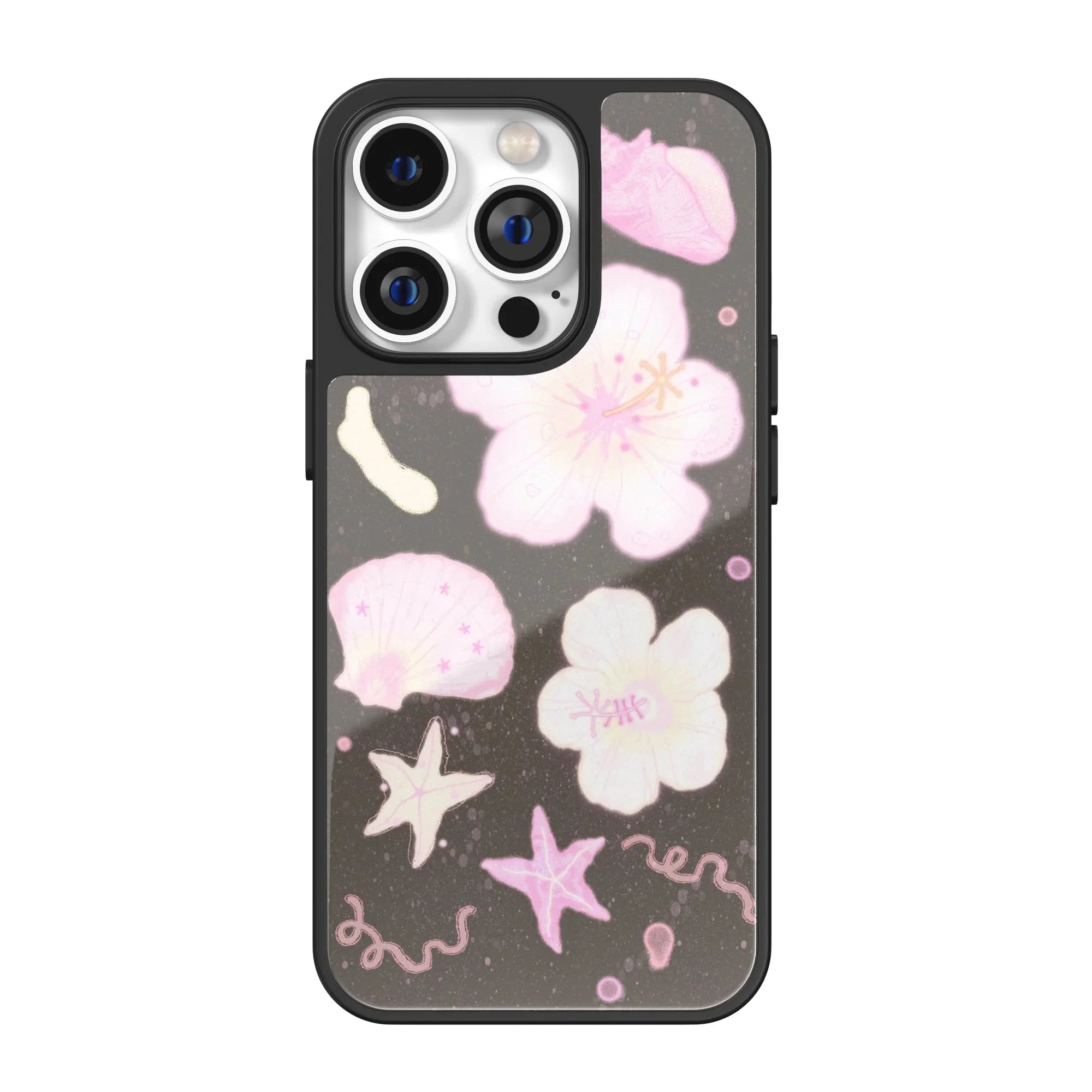 Coral Petal Coast iPhone Case