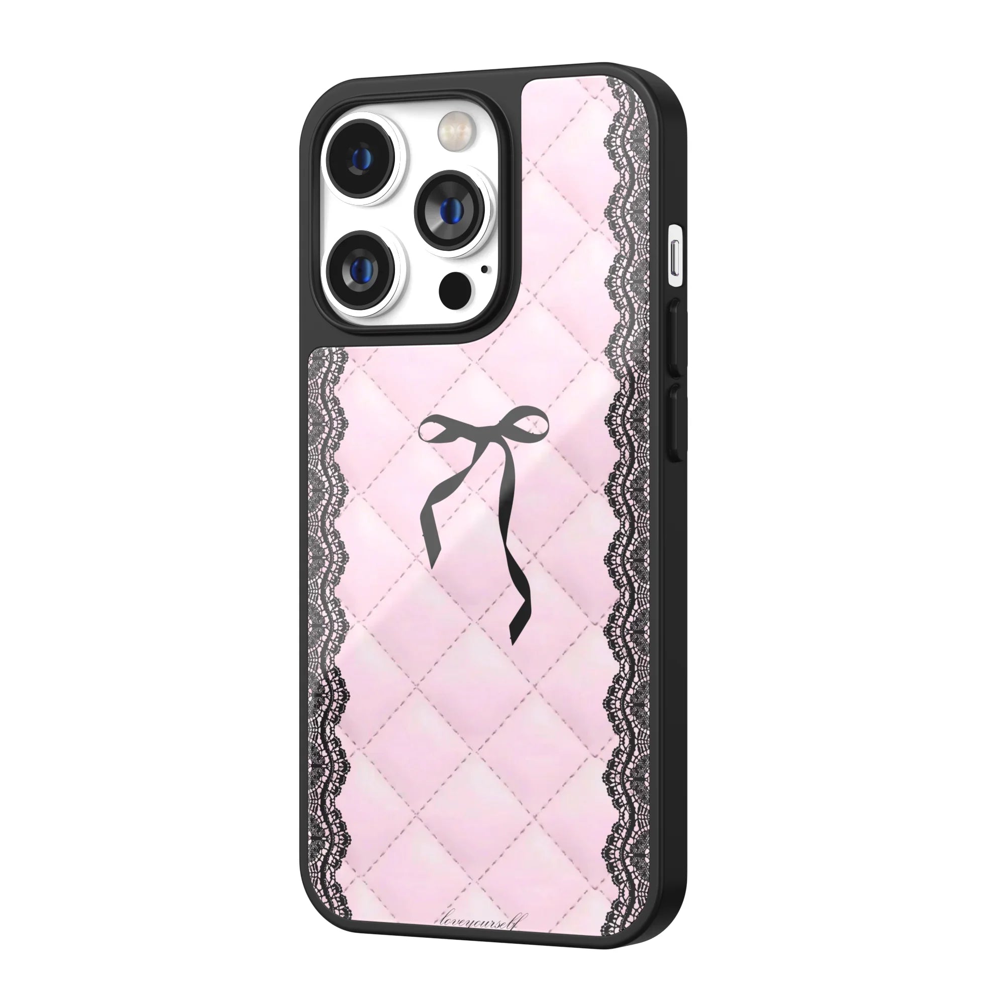 Rose Satin Lace iPhone Case