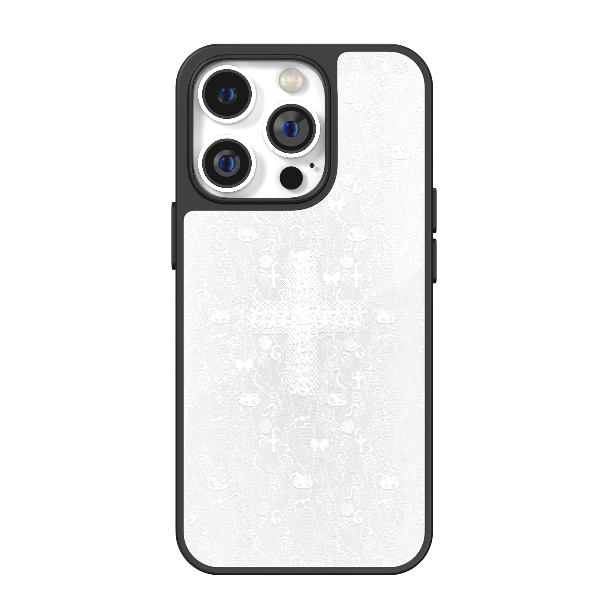 Celestial Lace Cross iPhone Case