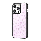 Amethyst Floral Ribbon iPhone Case