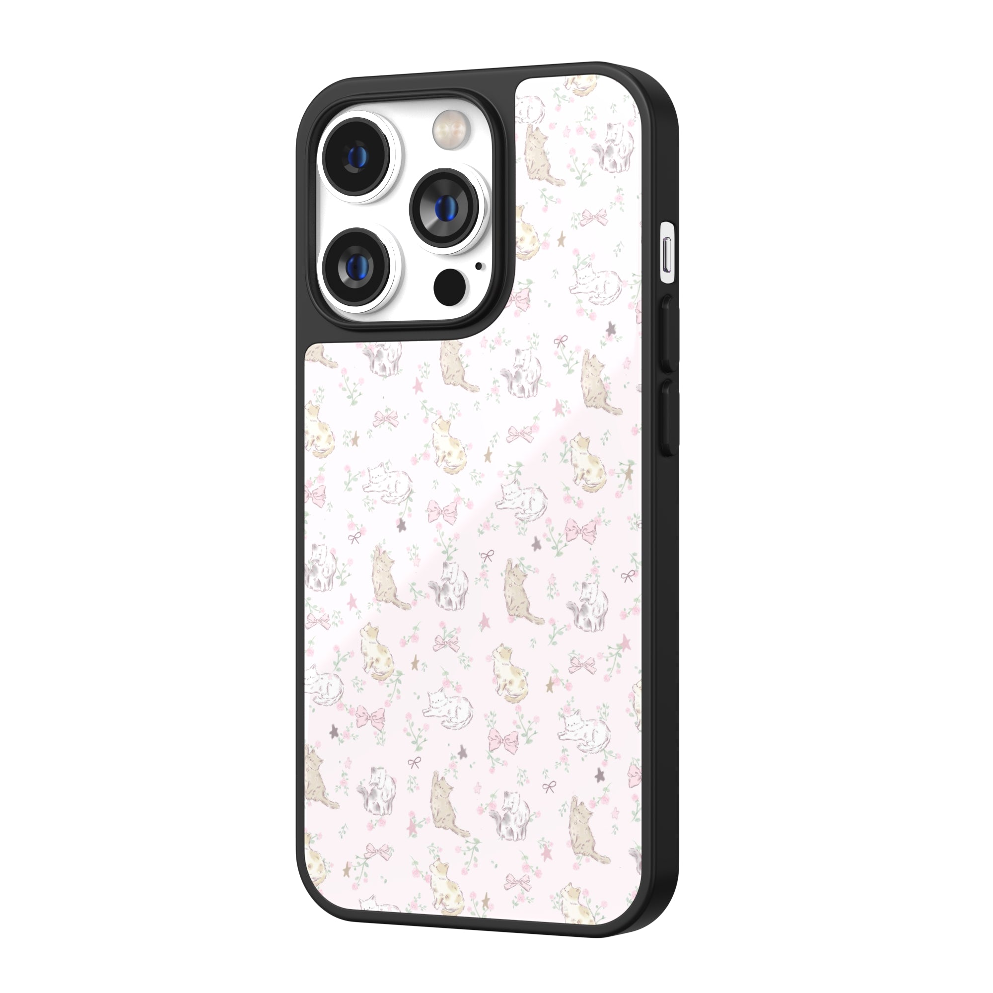 Lazy Courtyard Cats iPhone Case