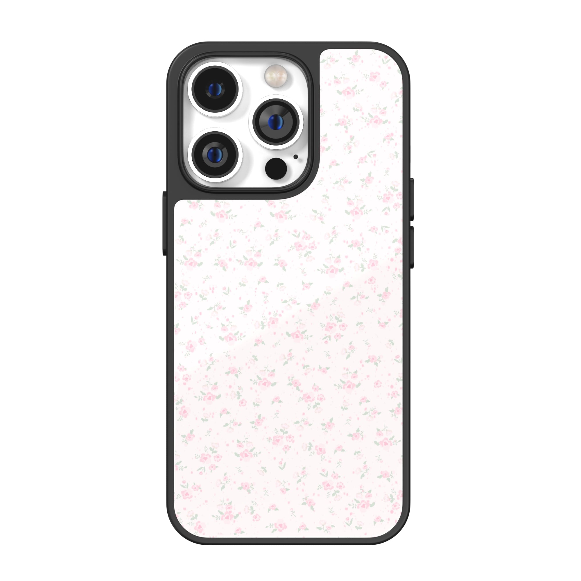 Rosée Matin Pink Ditsy Floral iPhone Case