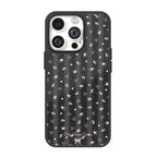 Midnight Rosette Lace iPhone Case