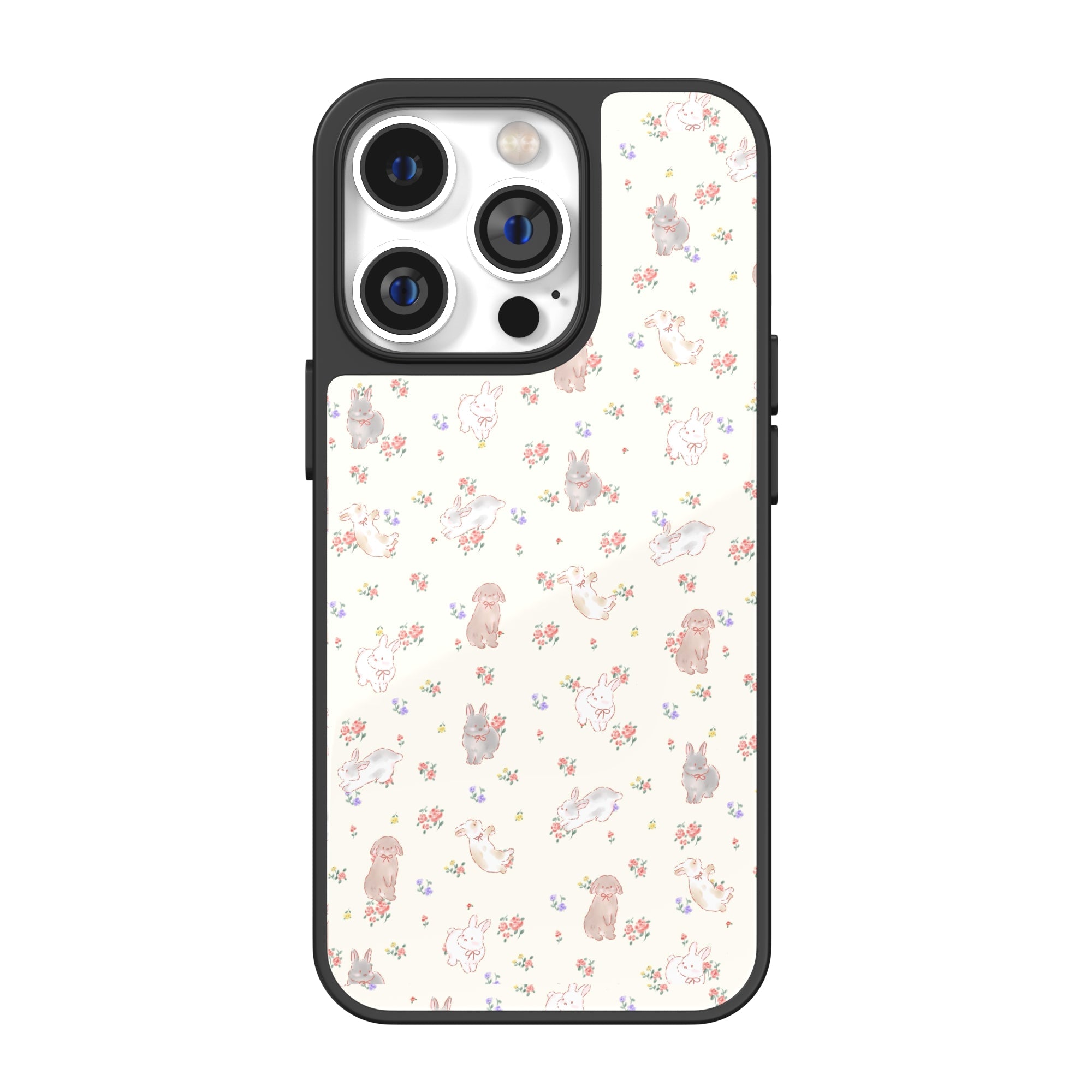 Sweet Peony Bunny iPhone Case