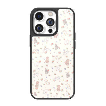 Sweet Peony Bunny iPhone Case