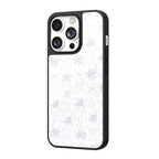 Violet Floral Bunny iPhone Case