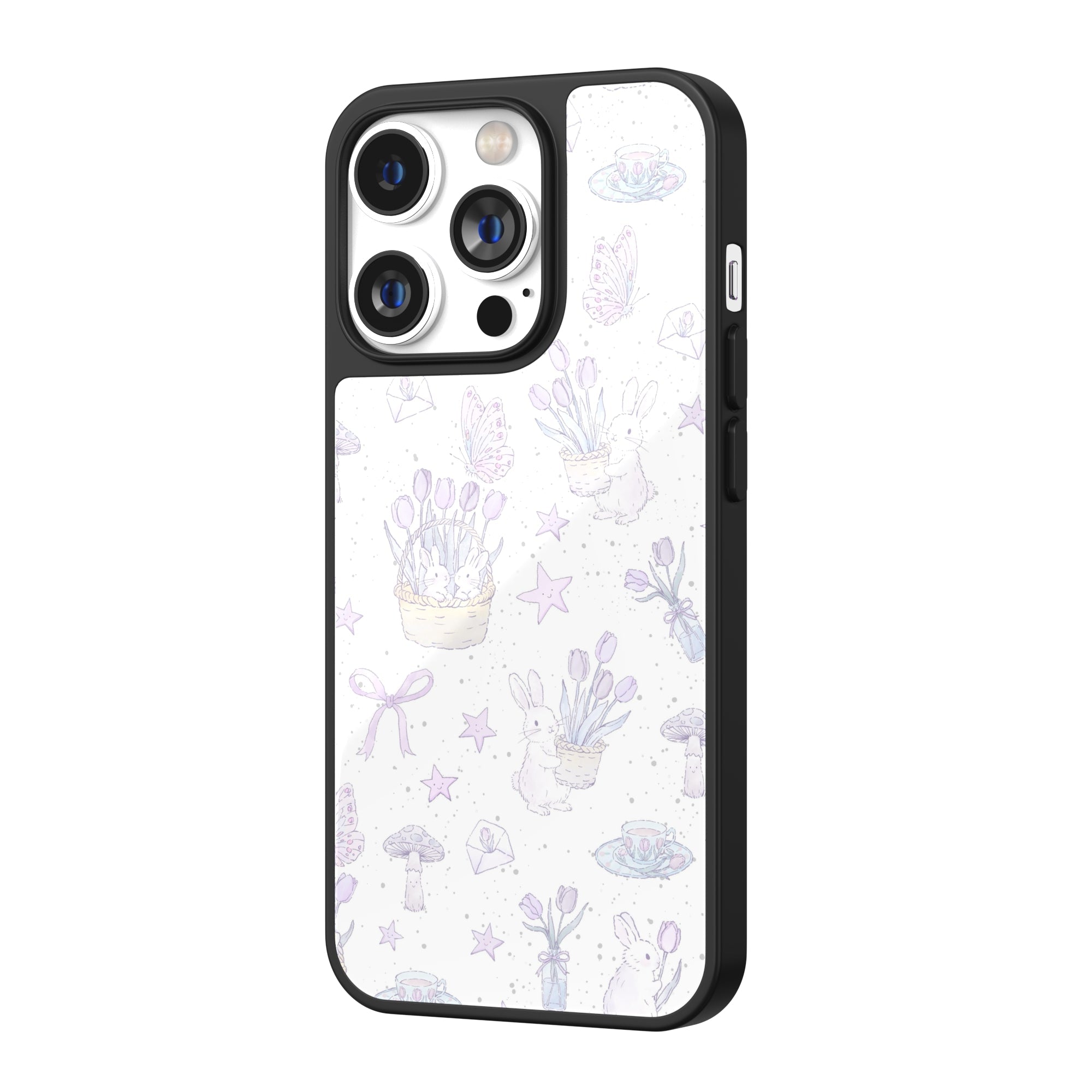 Tulip Basket Bunny iPhone Case