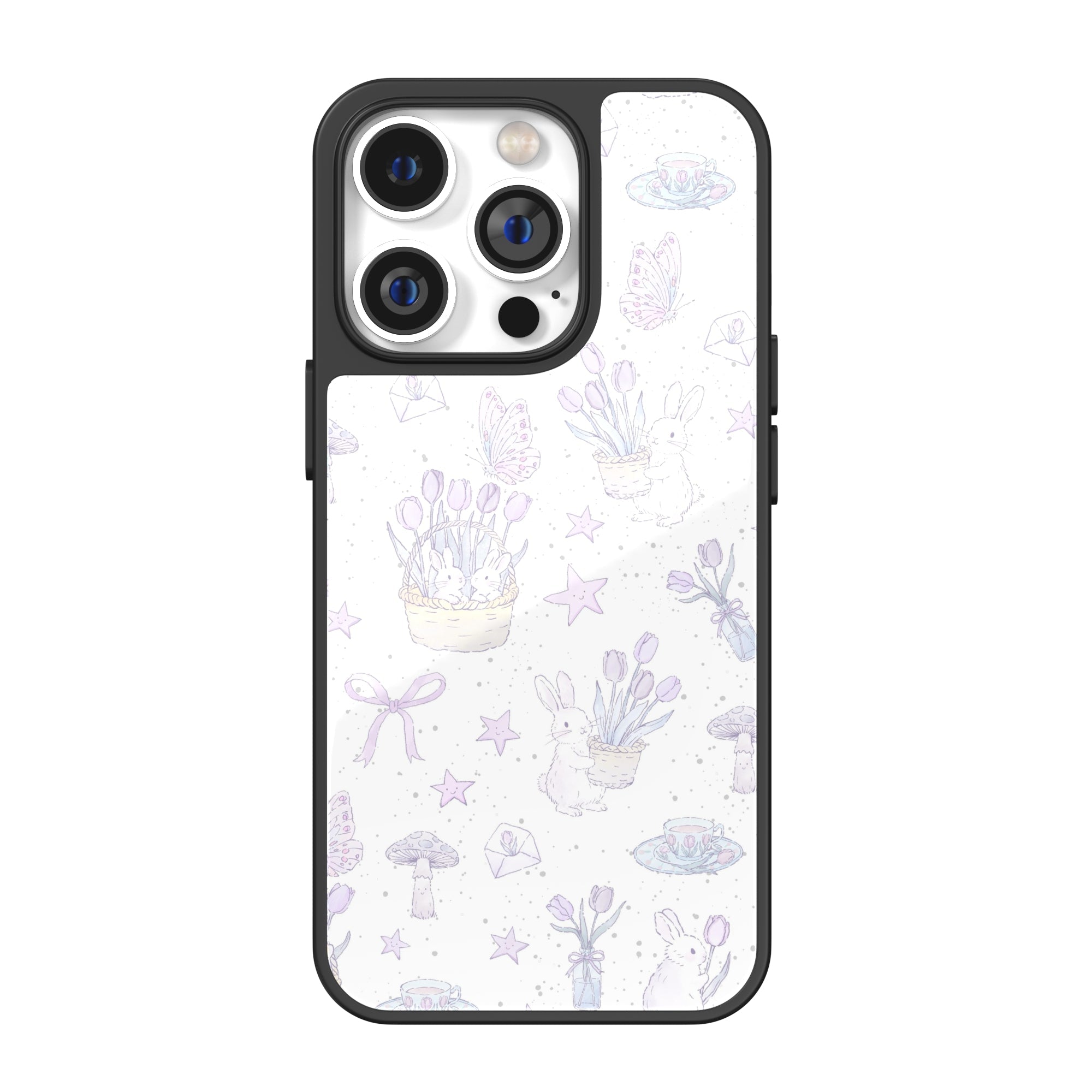Tulip Basket Bunny iPhone Case