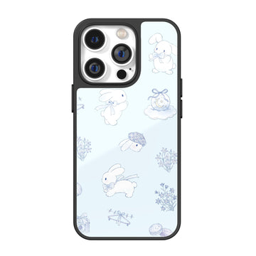 Blueberry Daydream Bunny iPhone Case