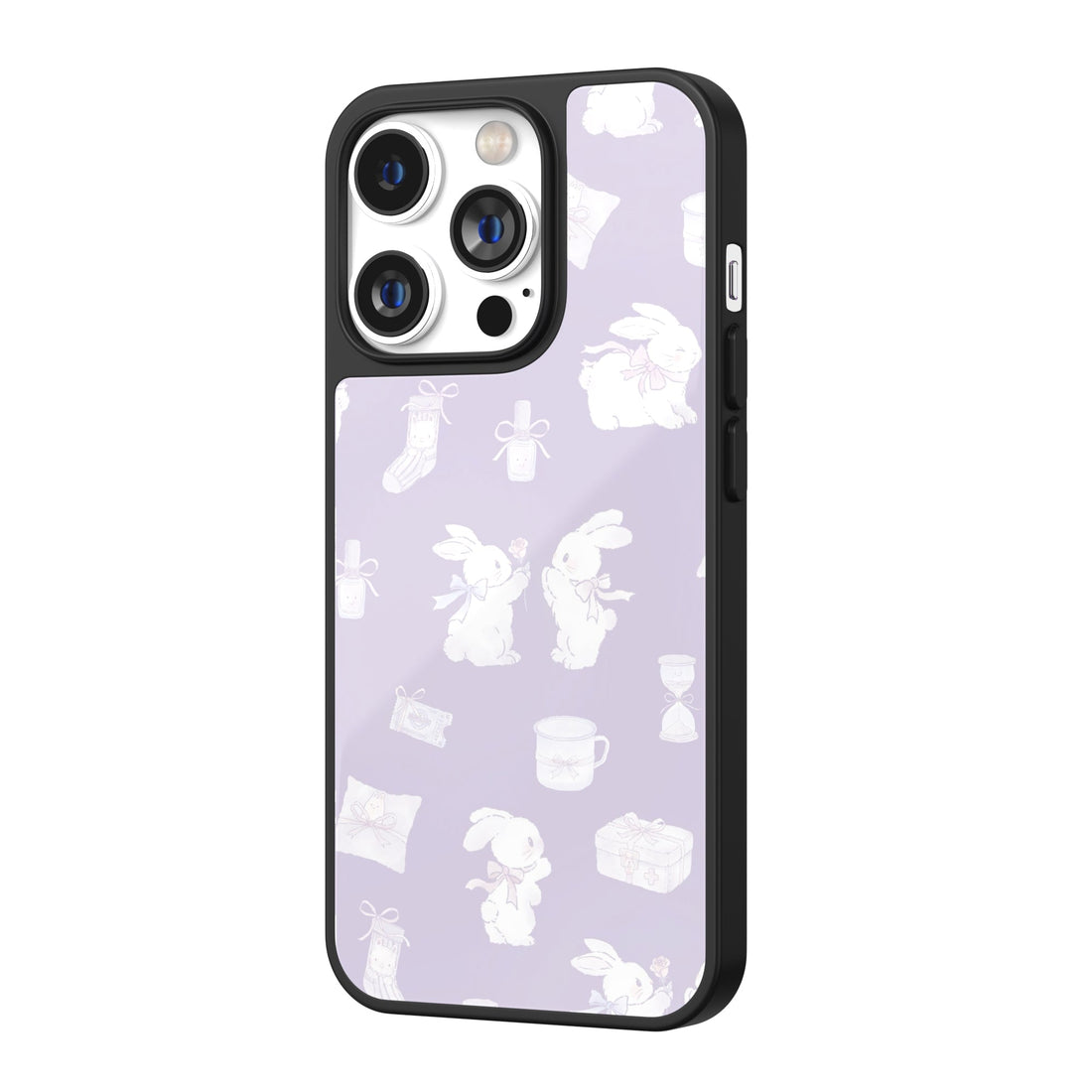 Lilac Hour Bunny iPhone Case