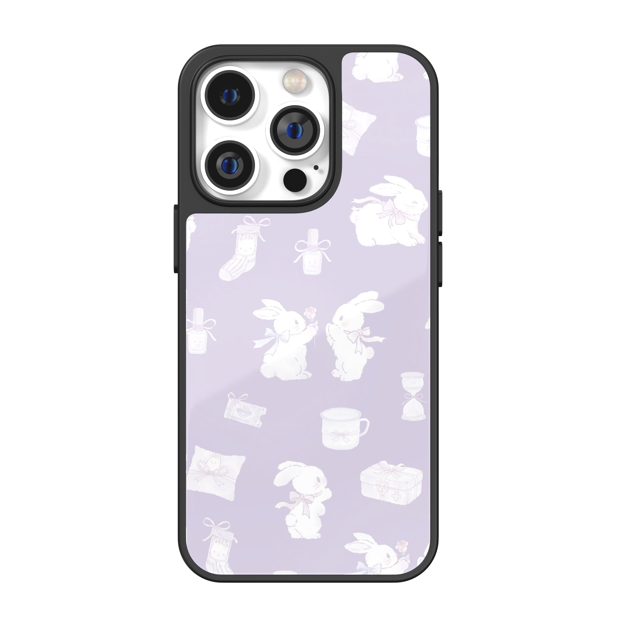 Lilac Hour Bunny iPhone Case