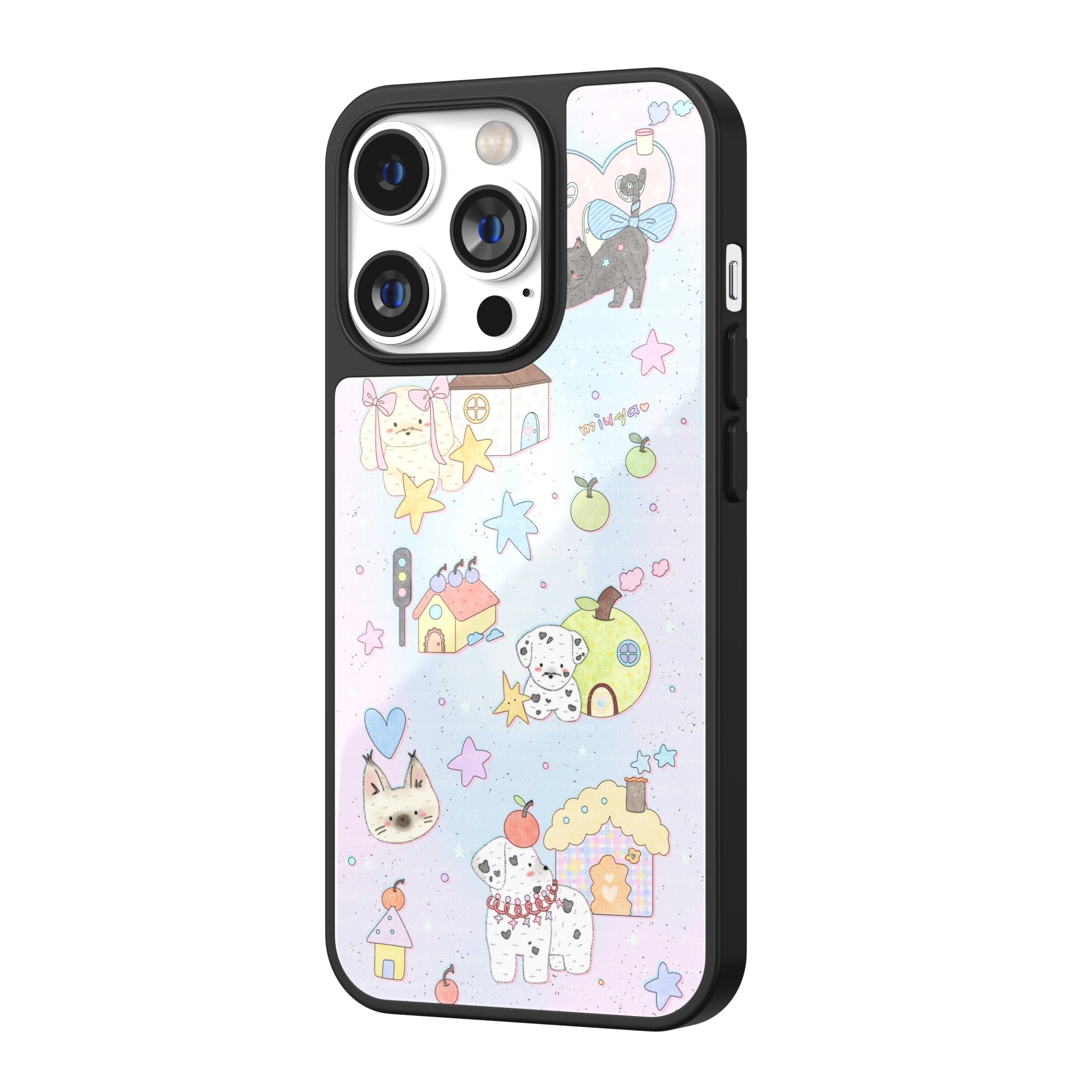 Sugar Town Illustration iPhone Case