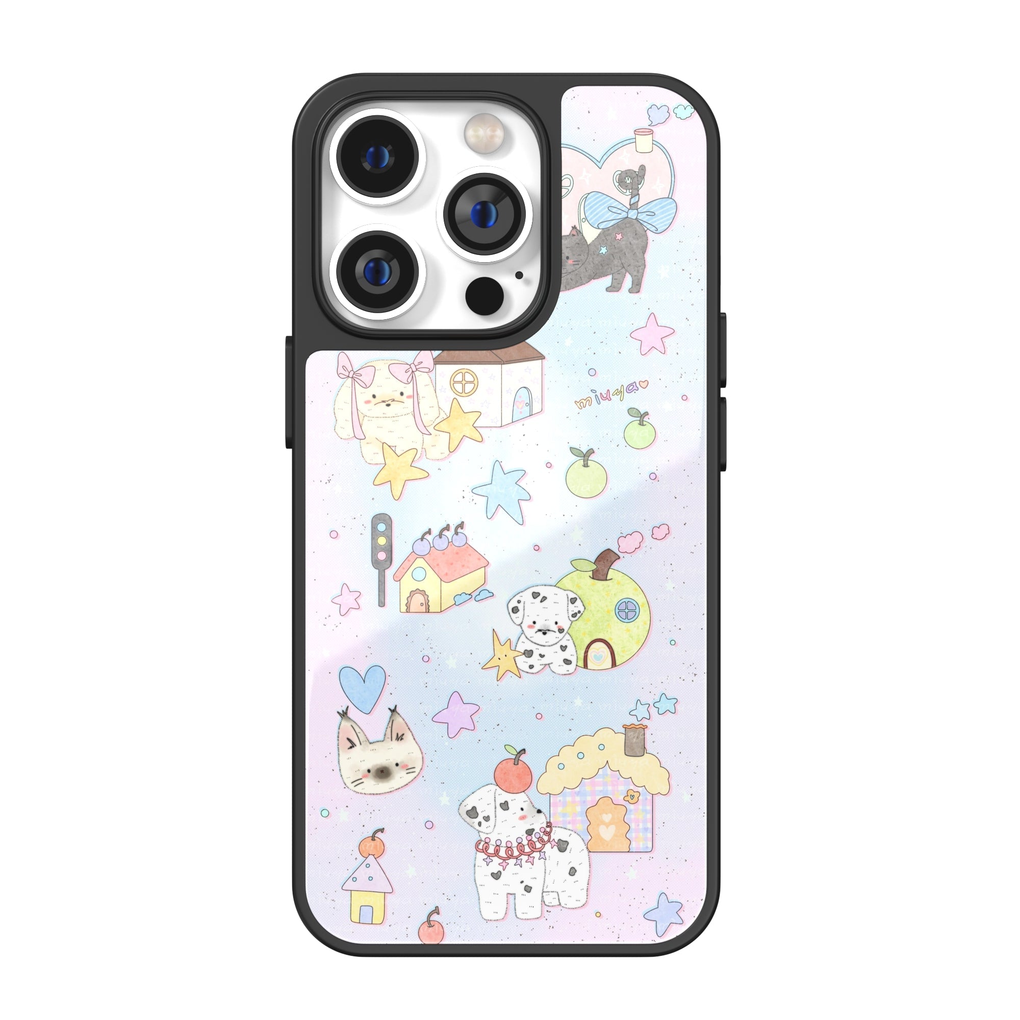 Sugar Town Illustration iPhone Case