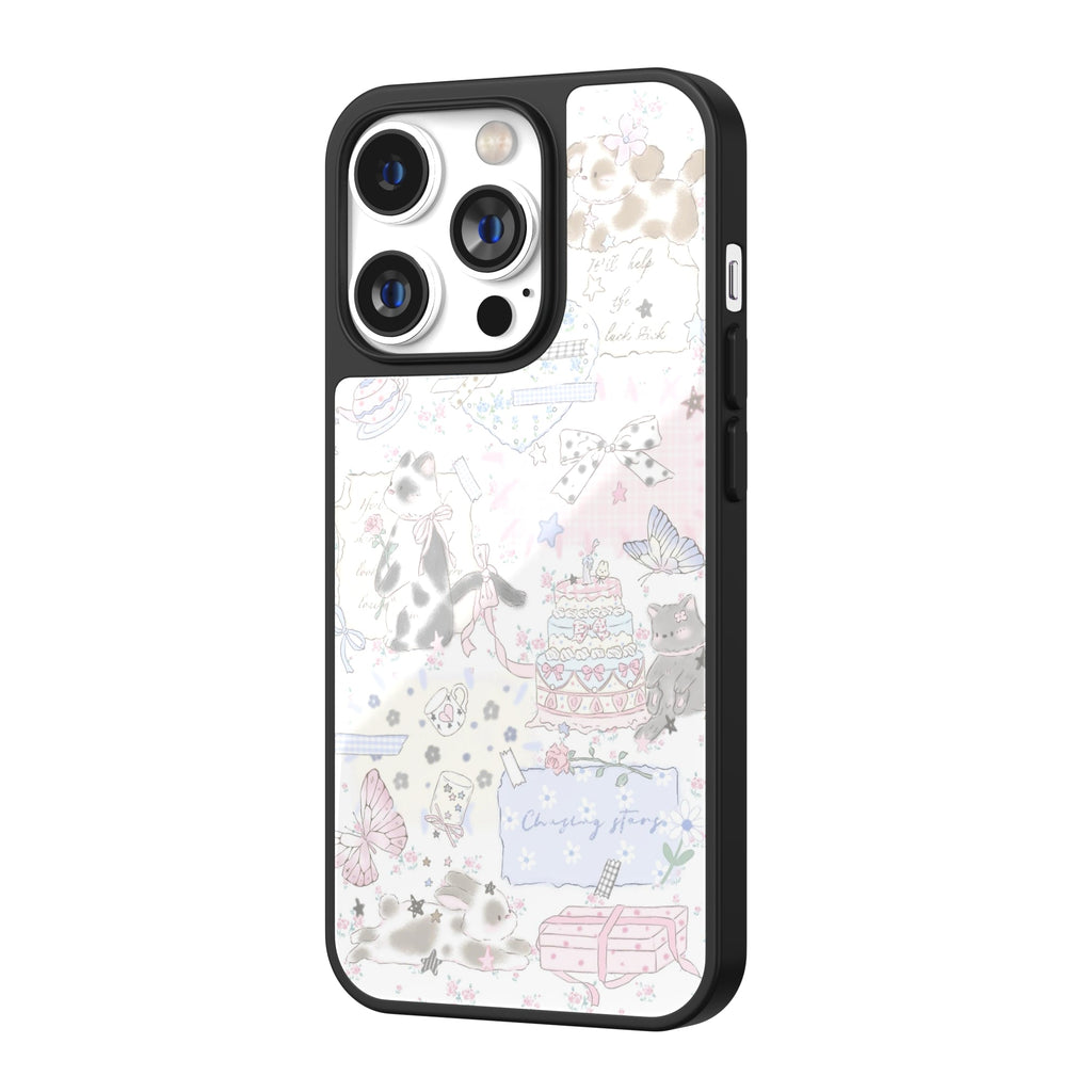 Ribbon Tale Illustration iPhone Case