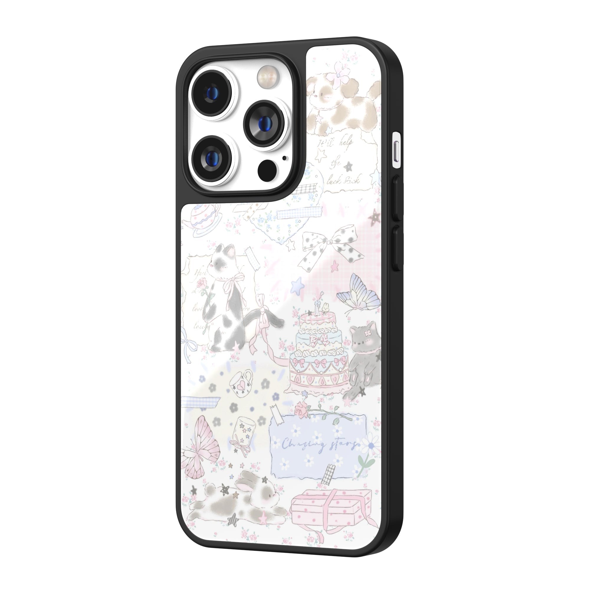 Ribbon Tale Illustration iPhone Case