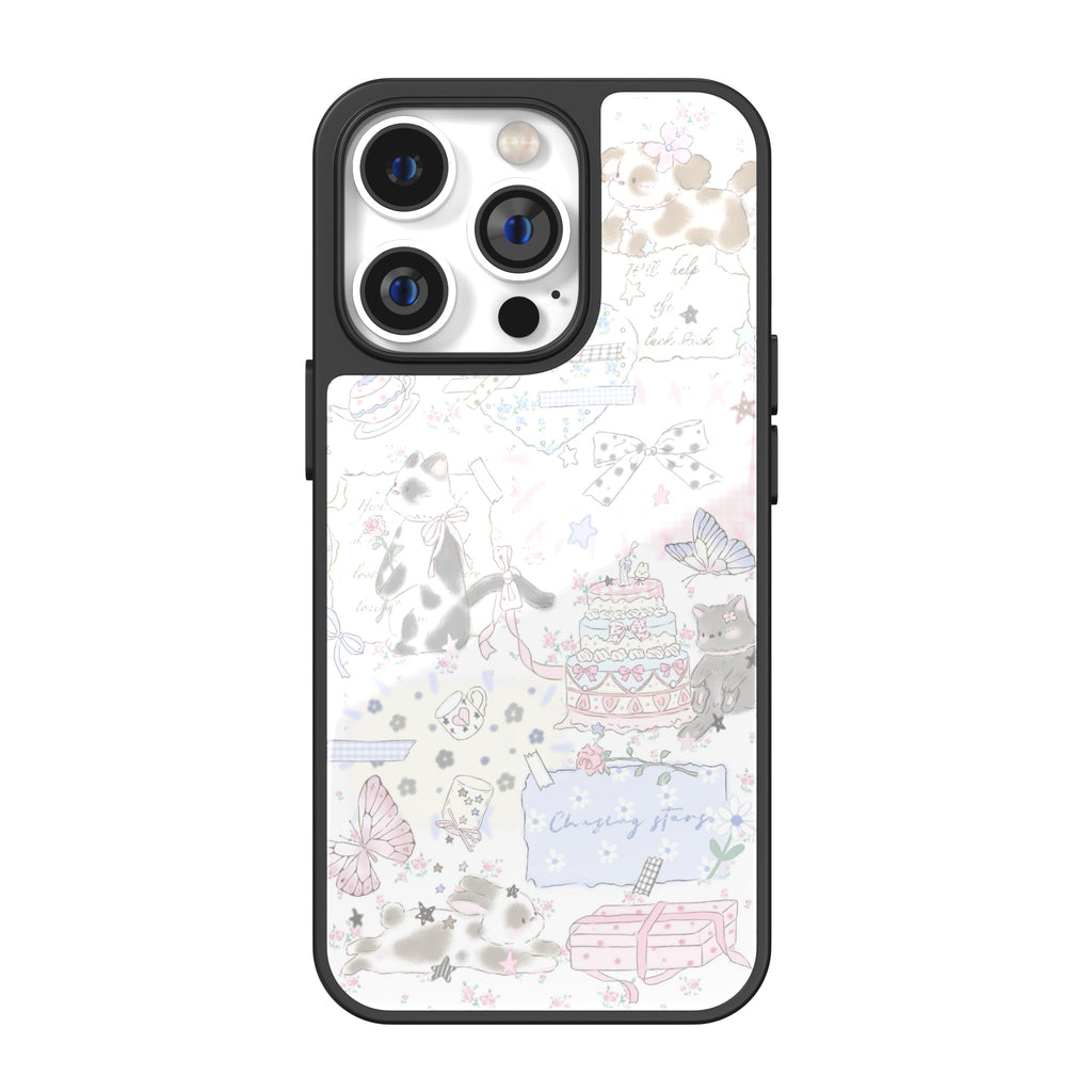 Ribbon Tale Illustration iPhone Case