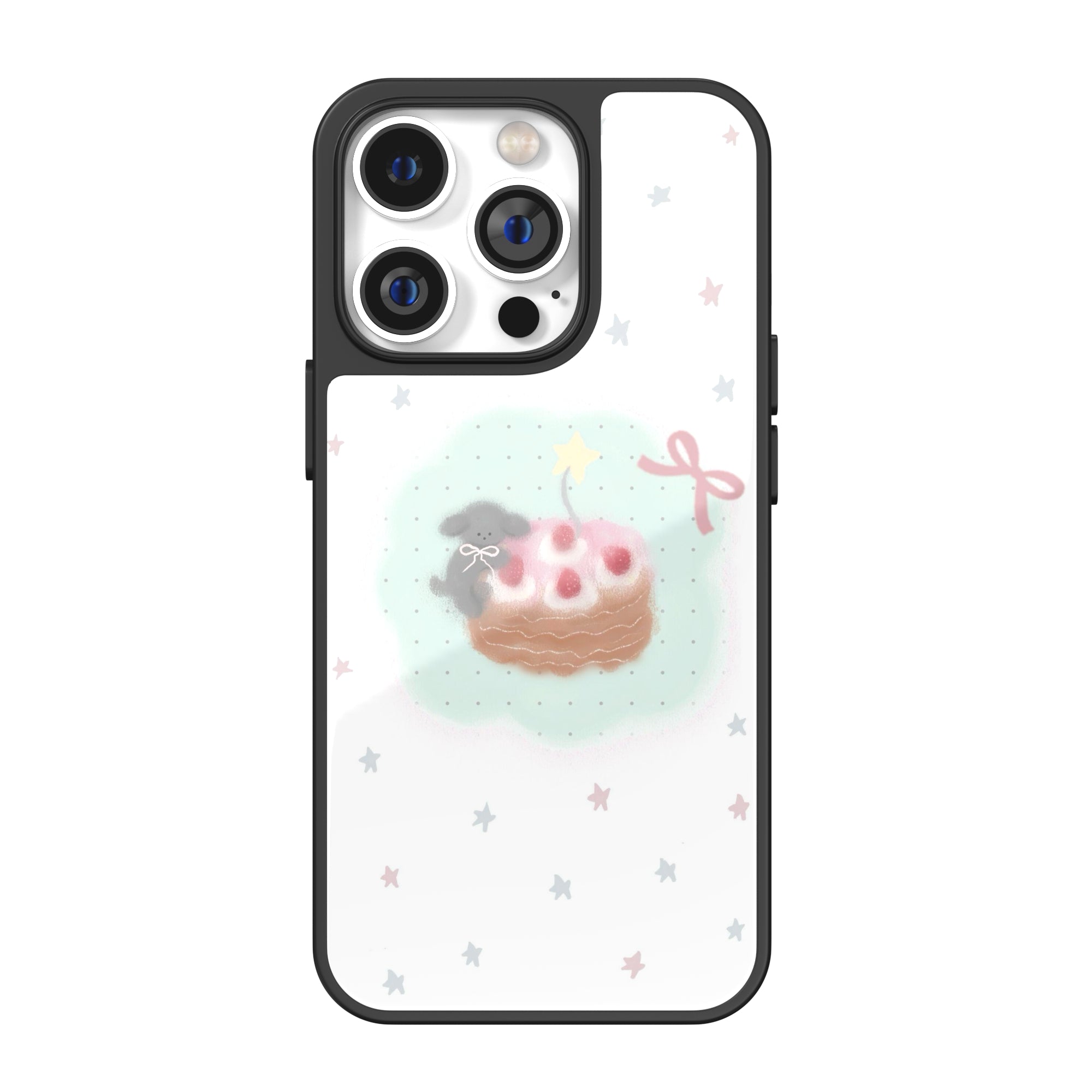 Berry Tart Illustration iPhone Case