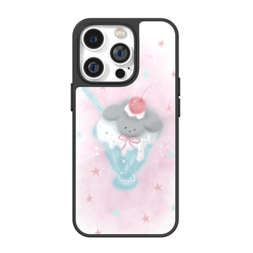 Cherry Float Illustration iPhone Case