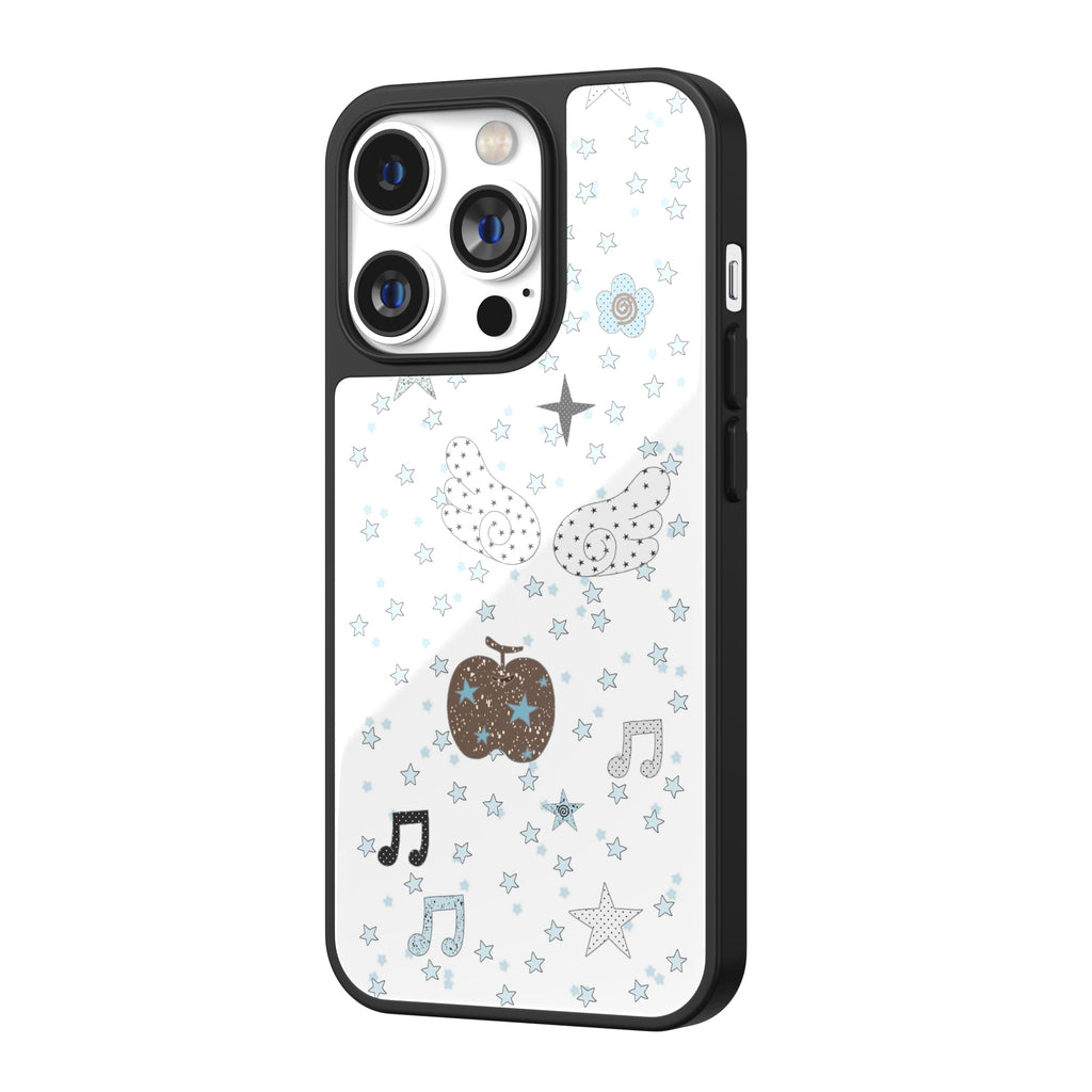 Celestial Letter Star Illustration iPhone Case